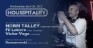 NormTalley's SF debut at HOUSEPITALITY