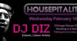 Dj Diz at Housepitality SF Wednesdays