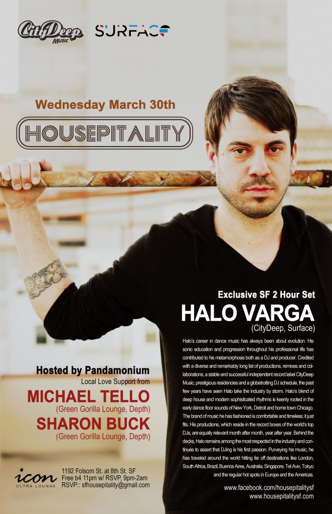 Halo Varga at Housepitality SF